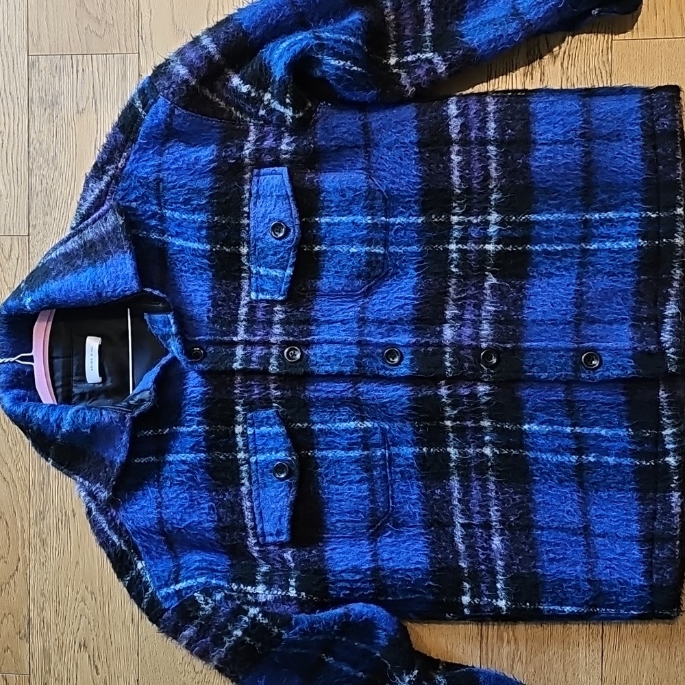 💙💜Anine Bing Samone Jacket Size Small🤍🖤